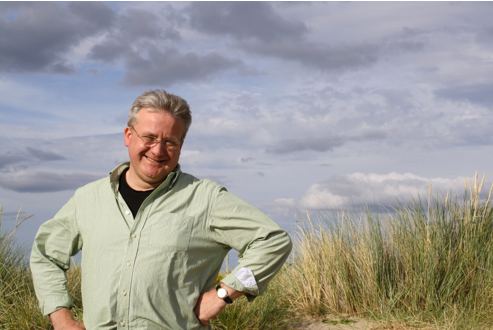 Tim Murgatroyd pictured outside in a field 